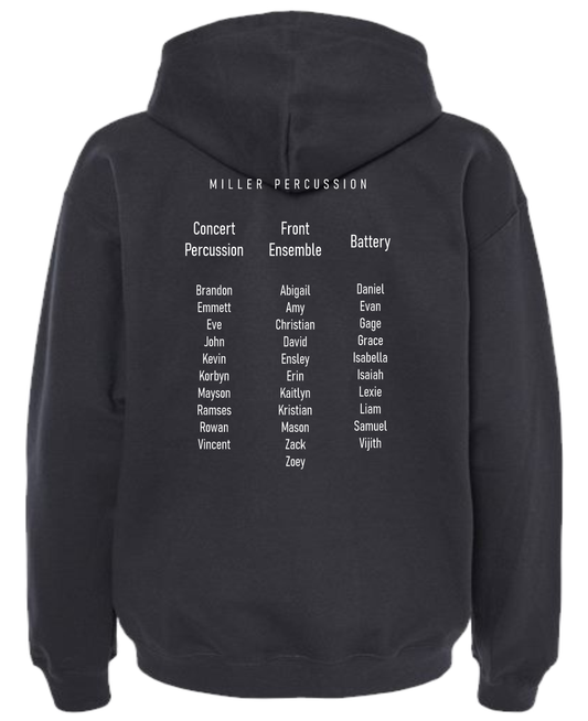 Miller Percussion Frank Augustus Miller MS – Pullover Hoodie – 2025–26