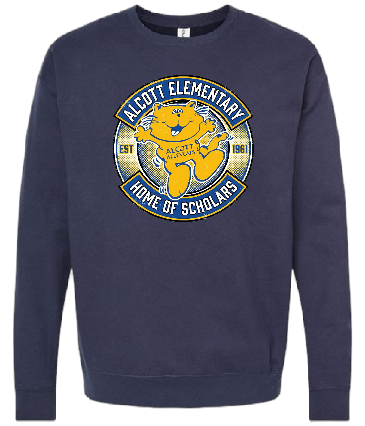 Alcott Adult Crew Sweat Shirt