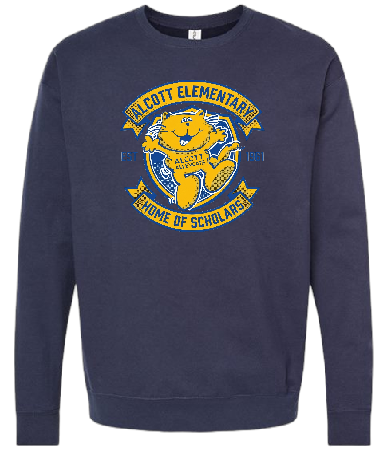 Alcott Adult Crew Sweat Shirt