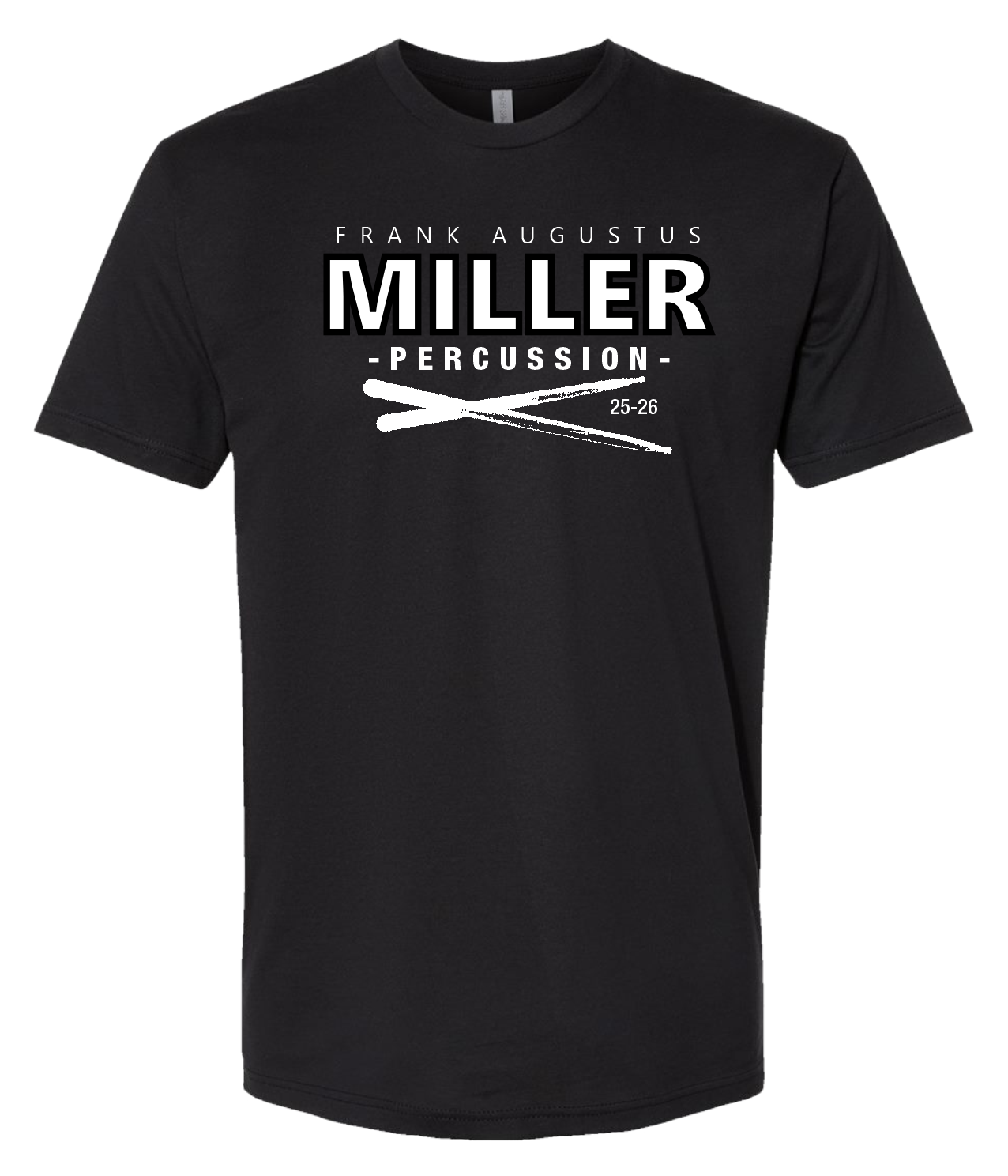 Miller Middle School Percussion T-Shirt (2025–2026)