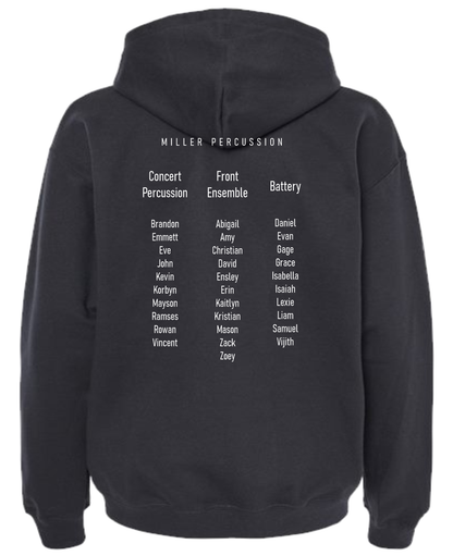 Miller Percussion Frank Augustus Miller MS – Pullover Hoodie – 2025–26