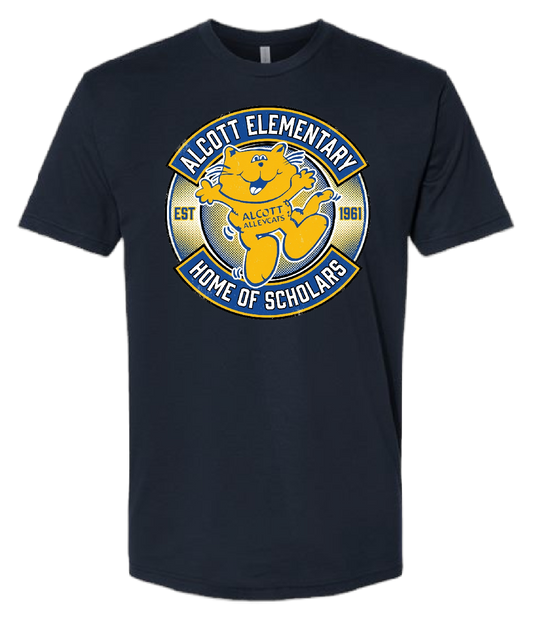 Alcott Elementary Adult T-Shirt