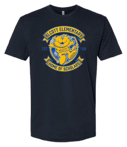 Alcott Elementary Adult T-Shirt