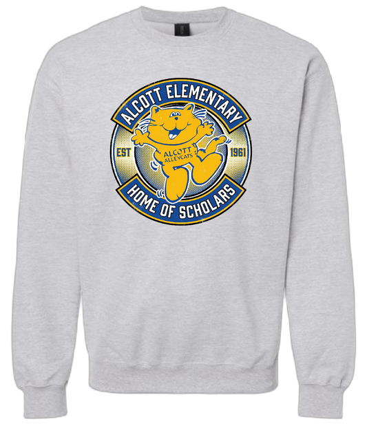 Alcott Adult Crew Sweat Shirt