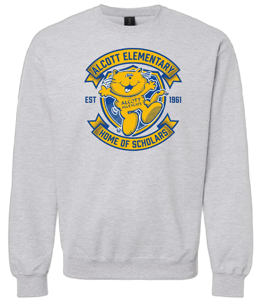 Alcott Adult Crew Sweat Shirt