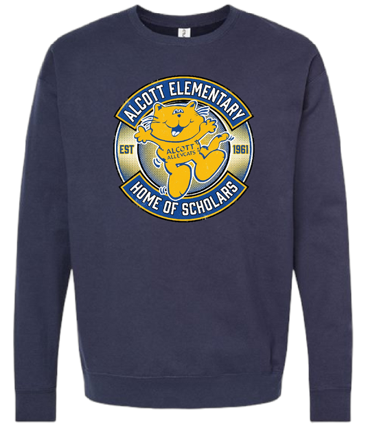 Alcott Adult Crew Sweat Shirt