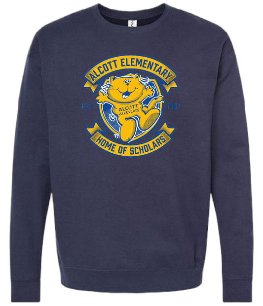 Alcott Adult Crew Sweat Shirt