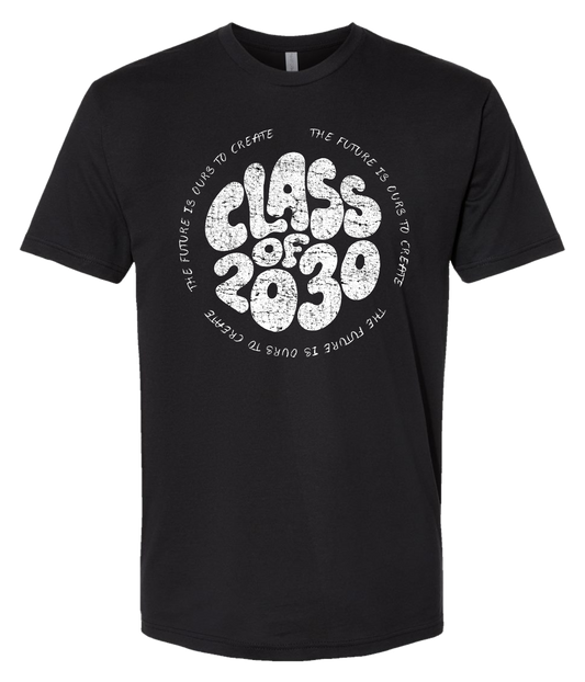 Class of 2030  Vintage Circle Tee